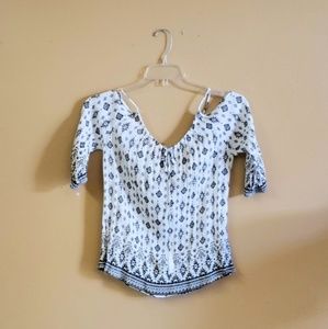 Nice cold shoulder top